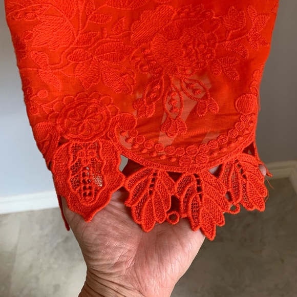 Women’s Eva Mendez Orange‎ Size S. Dress - Picture 9 of 12